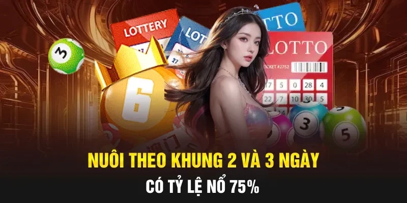 Nuôi theo khung 2 và 3 ngày có tỷ lệ nổ 75%