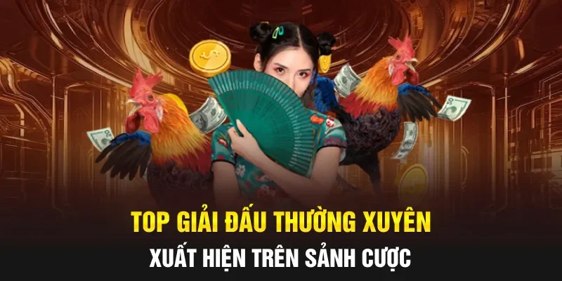 Top giải đấu thường xuyên xuất hiện trên sảnh cược